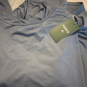 HALARA Slate Blue Activewear Top